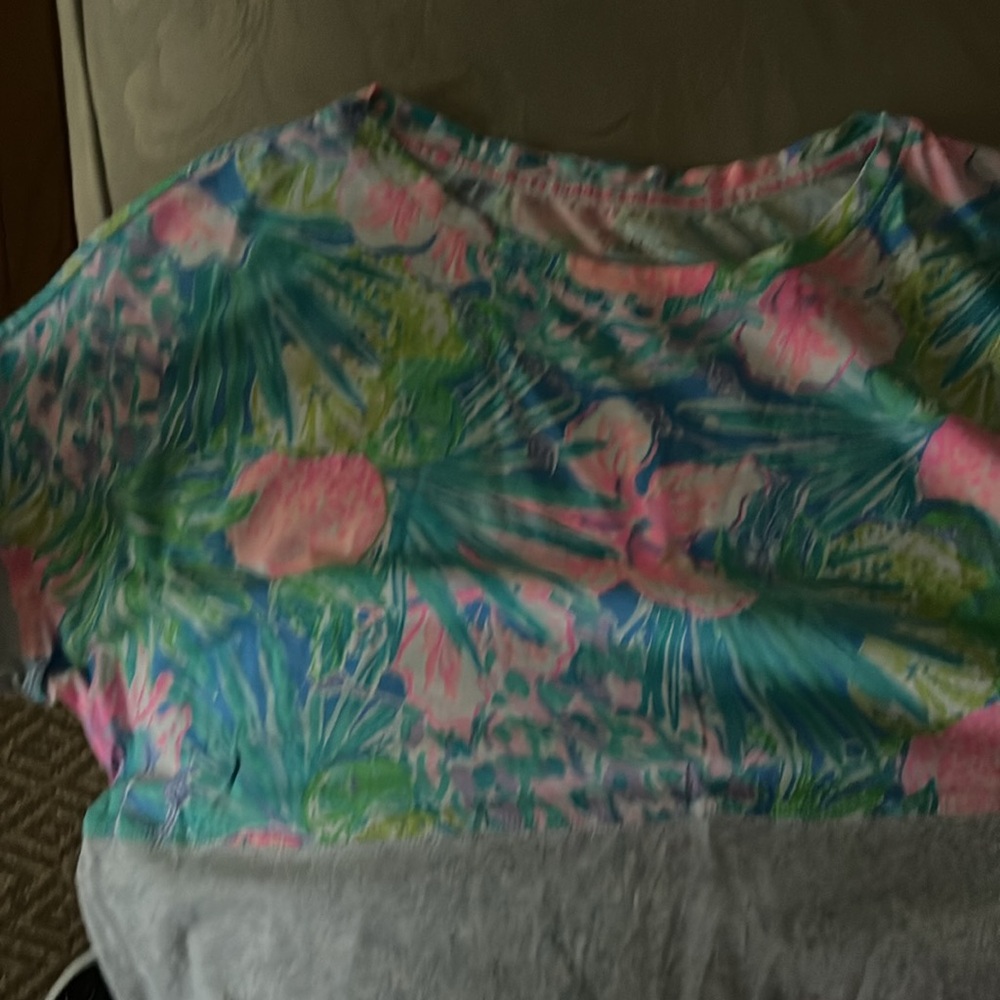 Lilly Pulitzer Finn T shirt Dress Large - Picture 4 of 9